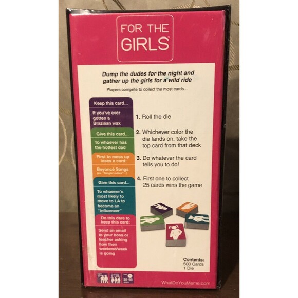 What Do You Meme? For the Girls Adult Party Game, Girls Night Parties, Card Game - Picture 3 of 6